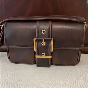 Michael Kors Chocolate Colby Shoulder Bag